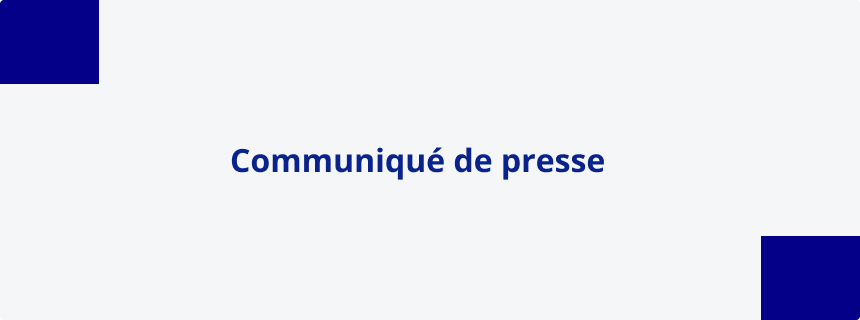 communiqué de presse