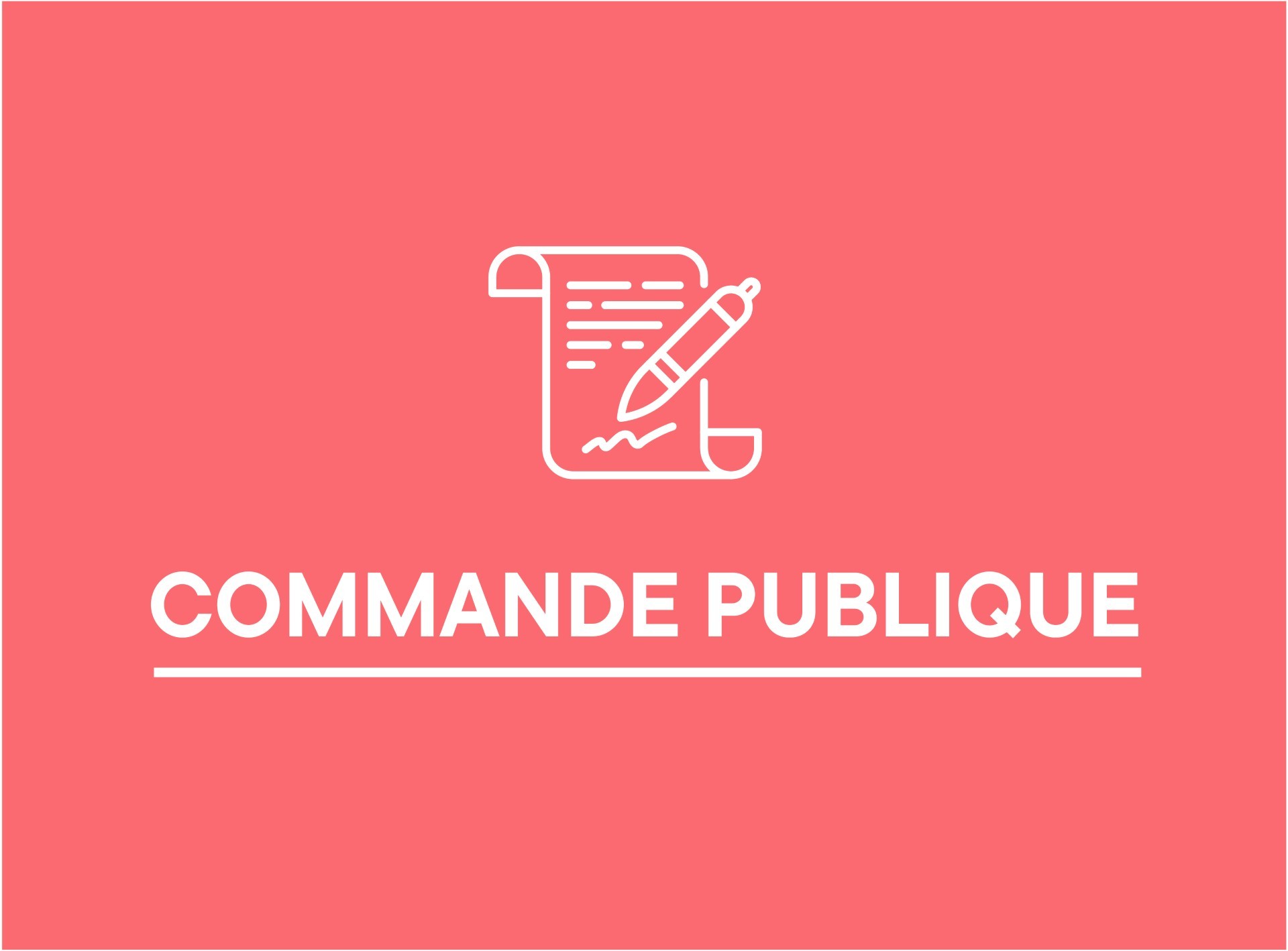 Commande publique